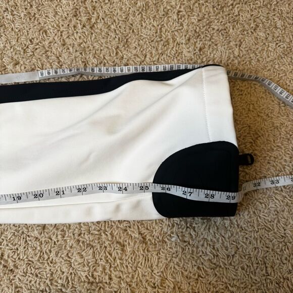 GOLDBERGH WOMEN'S HIGH END SALOPETTE SKI PANTS BIB WHITE BLACK NWT US 4 - Picture 12 of 13